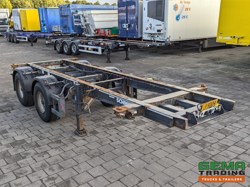 Schmitz Cargobull SCF 20 2-Assen BPW DrumBrakes - 20FT Connection - 2419KG (O2060) - Semi-remorque porte-conteneur/ Caisse mobile: photos 3 Schmitz Cargobull SCF 20 2-Assen BPW DrumBrakes - 20FT Connection - 2419KG (O2060) - Semi-remorque porte-conteneur/ Caisse mobile: photos 3