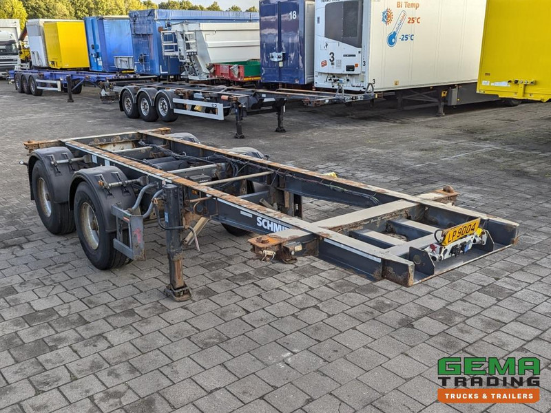 Schmitz Cargobull SCF 20 2-Assen BPW DrumBrakes - 20FT Connection - 2419KG (O2060) - Semi-remorque porte-conteneur/ Caisse mobile: photos 3 Schmitz Cargobull SCF 20 2-Assen BPW DrumBrakes - 20FT Connection - 2419KG (O2060) - Semi-remorque porte-conteneur/ Caisse mobile: photos 3