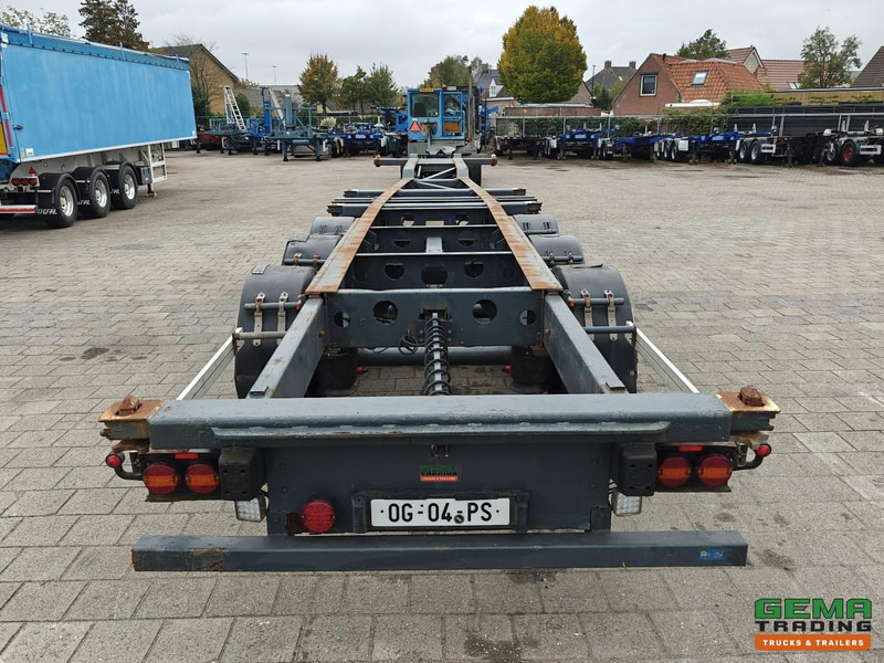 Schmitz Cargobull SCF 24 G 3-Assen MB - LiftAs - Schijfremmen - Vast Chassis - 2x20FT 1x30FT 40FT aansluiting - Semi-remorque porte-conteneur/ Caisse mobile: photos 5 Schmitz Cargobull SCF 24 G 3-Assen MB - LiftAs - Schijfremmen - Vast Chassis - 2x20FT 1x30FT 40FT aansluiting - Semi-remorque porte-conteneur/ Caisse mobile: photos 5