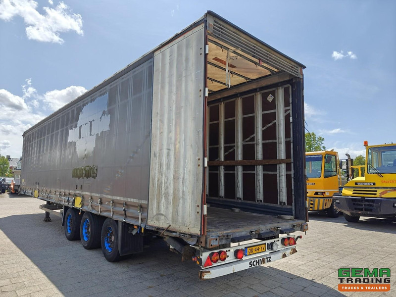Semi-remorque rideaux coulissants Schmitz Cargobull SCS 24/L - 13.62 E B (S01) 3-Assen SAF - MEGA - Schuifzeilen/Hef/SchuifDak - Gegalvaniseerd - Schijfremmen: photos 6