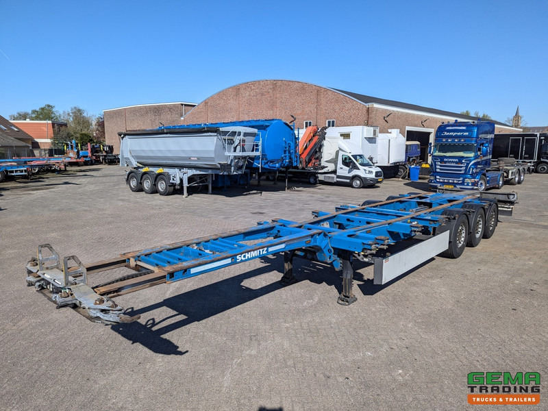 Schmitz Cargobull SGF*S3 3-Assen Schmitz - Schijfremmen - Voor/Achterschuiver - Alle aansluitingen - 01/2026APK - Semi-remorque porte-conteneur/ Caisse mobile: photos 1 Schmitz Cargobull SGF*S3 3-Assen Schmitz - Schijfremmen - Voor/Achterschuiver - Alle aansluitingen - 01/2026APK - Semi-remorque porte-conteneur/ Caisse mobile: photos 1