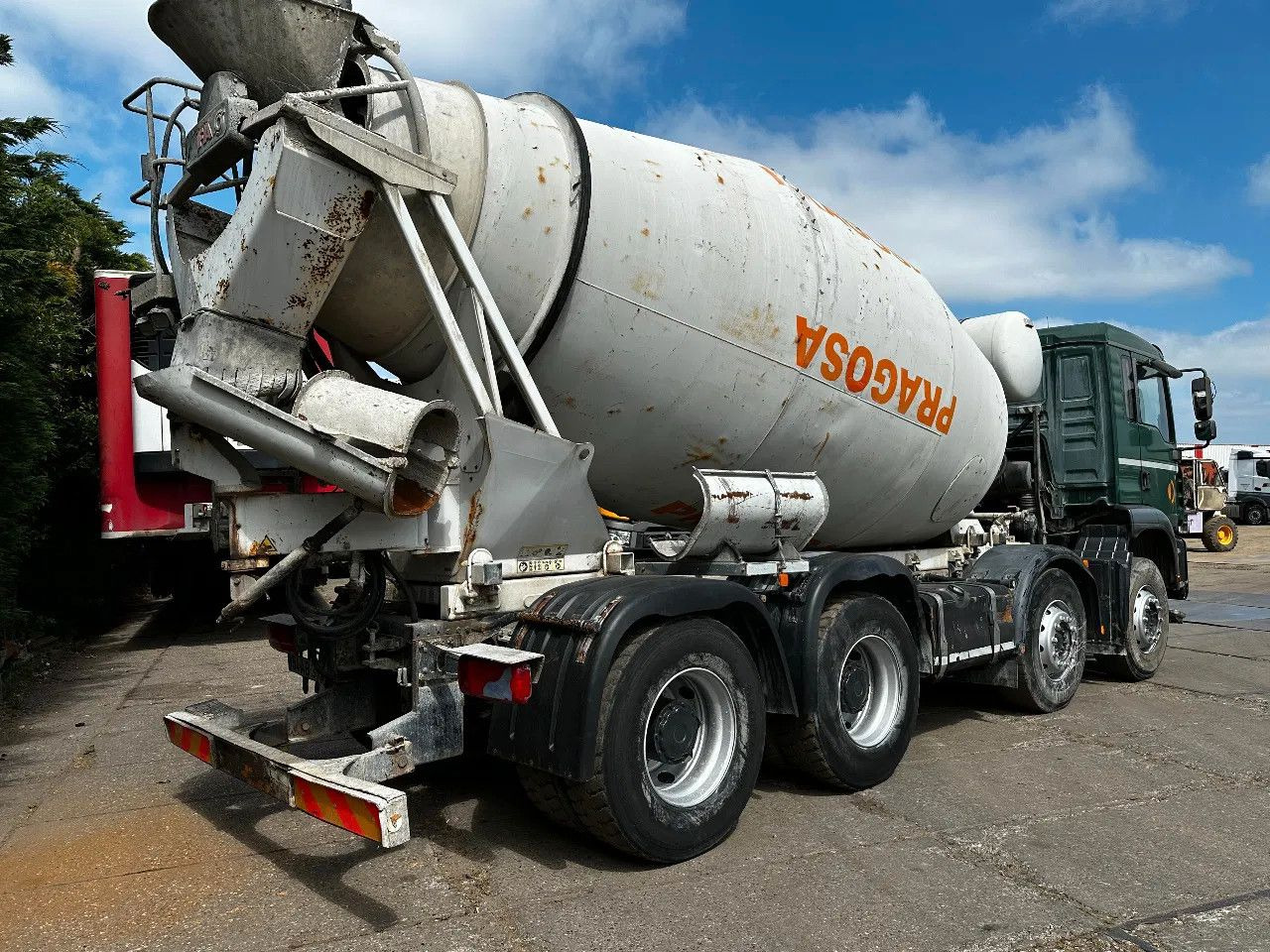 MAN TGA 35.360 8X4 CIFA Beton Mixer Spring/Spring ZF - Camion malaxeur: photos 4 MAN TGA 35.360 8X4 CIFA Beton Mixer Spring/Spring ZF - Camion malaxeur: photos 4