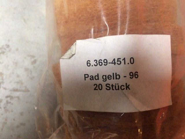 2X Kärcher Pad Yellow-96-20PCS - Brosse pour Machine de nettoyage: photos 2 2X Kärcher Pad Yellow-96-20PCS - Brosse pour Machine de nettoyage: photos 2