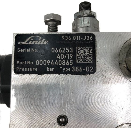 Brake valve for Linde 386-02 - Valve hydraulique pour Matériel de manutention: photos 3 Brake valve for Linde 386-02 - Valve hydraulique pour Matériel de manutention: photos 3