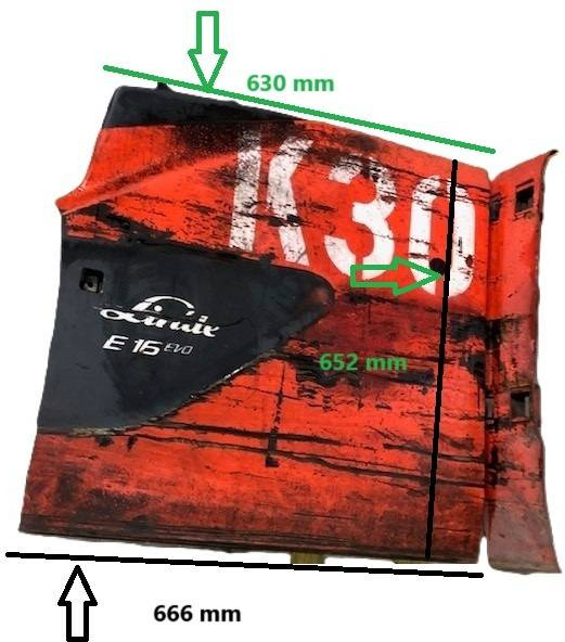 Door assy. for Linde 386-02 - Frame/ Châssis pour Matériel de manutention: photos 2 Door assy. for Linde 386-02 - Frame/ Châssis pour Matériel de manutention: photos 2