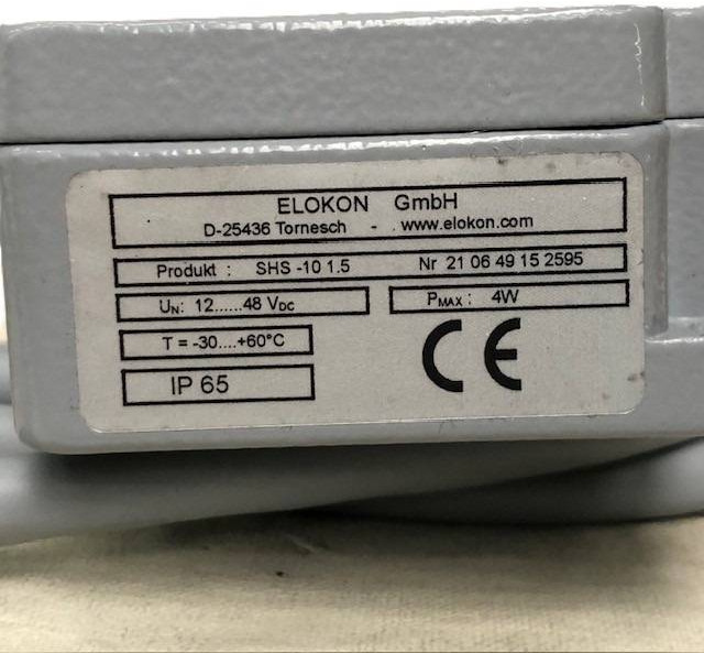 Elokon SHS-10 1.5 for forklift - Capteur pour Matériel de manutention: photos 3 Elokon SHS-10 1.5 for forklift - Capteur pour Matériel de manutention: photos 3