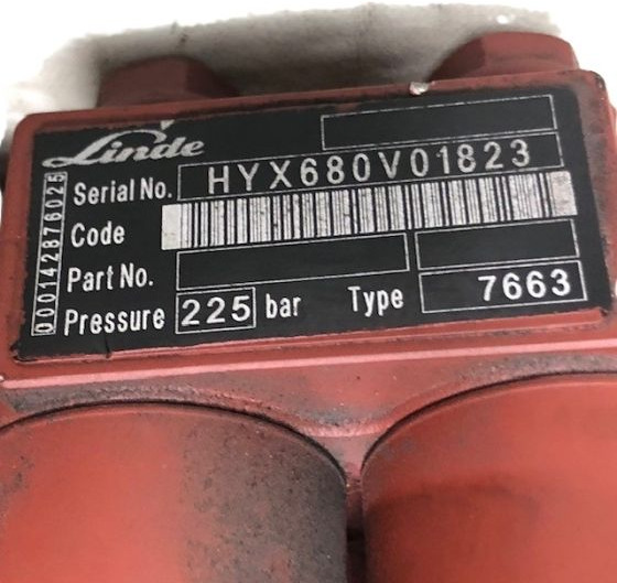 Hydraulic control valve for Linde /387/ - Valve hydraulique pour Matériel de manutention: photos 4 Hydraulic control valve for Linde /387/ - Valve hydraulique pour Matériel de manutention: photos 4