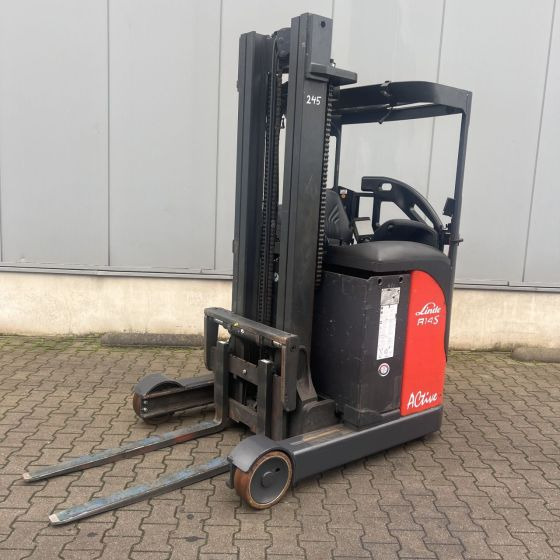 Chariot à mât rétractable Linde R14S-12: photos 12