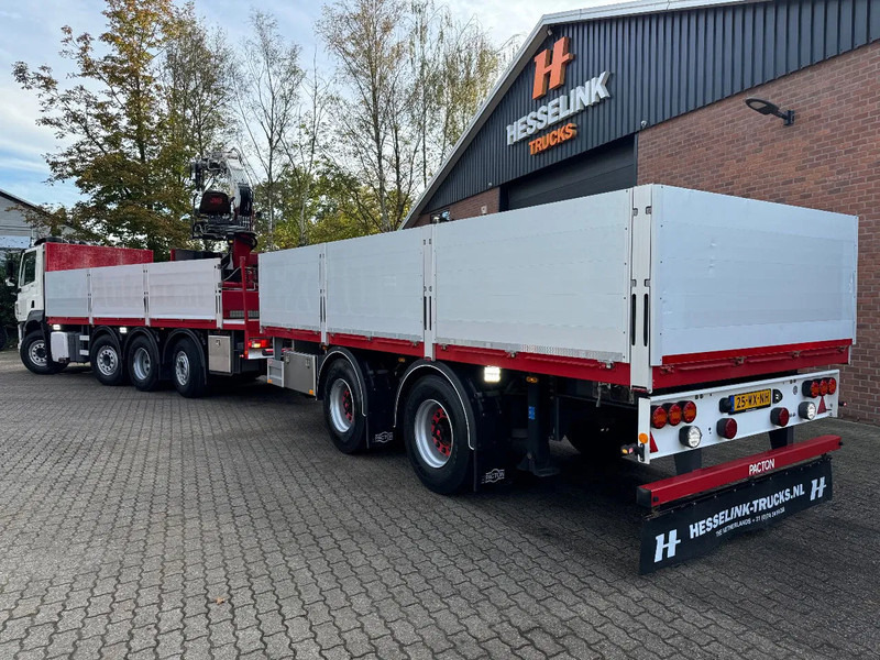 DAF CF 480 8X2 KENNIS K16R3 Kraan/Crane Combi 248.940KM Top condition!! - Camion plateau, Camion grue: photos 3 DAF CF 480 8X2 KENNIS K16R3 Kraan/Crane Combi 248.940KM Top condition!! - Camion plateau, Camion grue: photos 3