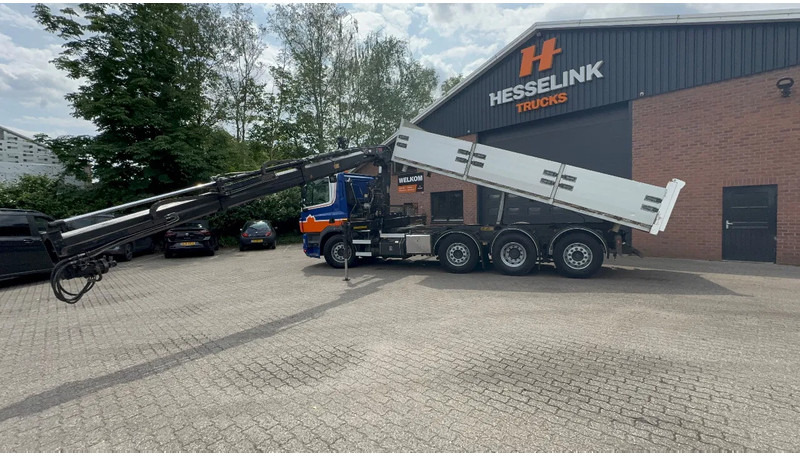 DAF CF 85.360 8X2 3 Zijdige kipper HIAB 16 t/m kraan AHK Top condition - Camion benne, Camion grue: photos 3 DAF CF 85.360 8X2 3 Zijdige kipper HIAB 16 t/m kraan AHK Top condition - Camion benne, Camion grue: photos 3