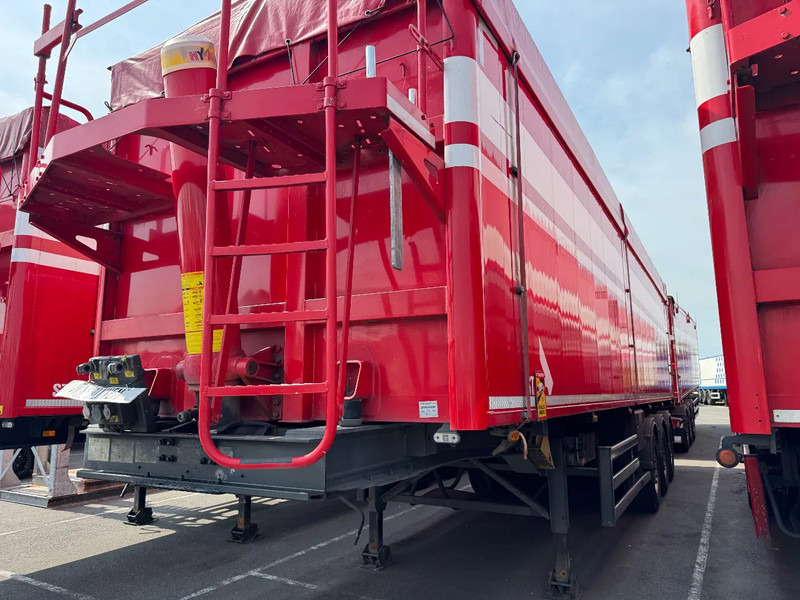 Stas S300CX 58m3 Alcoa SAF Klep Deuren combi top condition 6340kg - Semi-remorque benne: photos 1 Stas S300CX 58m3 Alcoa SAF Klep Deuren combi top condition 6340kg - Semi-remorque benne: photos 1