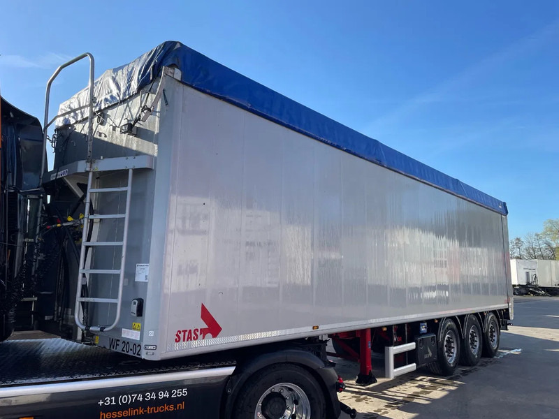 Stas S300ZX 10.5M 70m3 Agrar Liftas SAF, Top condition - Semi-remorque à fond mouvant: photos 1 Stas S300ZX 10.5M 70m3 Agrar Liftas SAF, Top condition - Semi-remorque à fond mouvant: photos 1