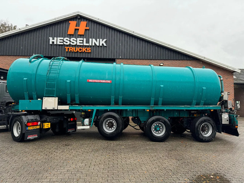 Veenhuis 36m3 RVS Mestoplegger Geijkte weging Nieuwe APK VMA Bemonstering 2x stuuras - Semi-remorque citerne: photos 2 Veenhuis 36m3 RVS Mestoplegger Geijkte weging Nieuwe APK VMA Bemonstering 2x stuuras - Semi-remorque citerne: photos 2
