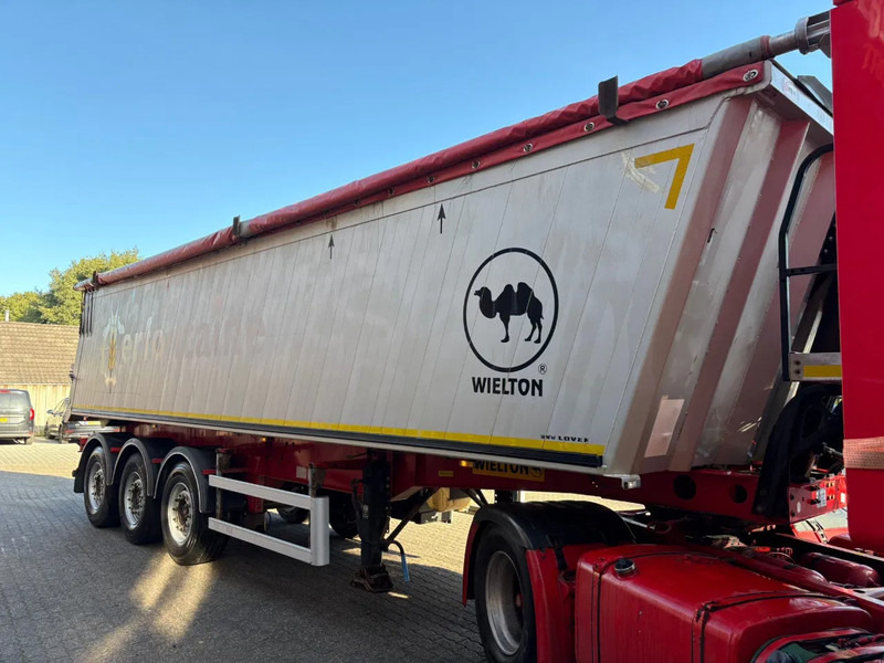 Wielton 45m3 Kipper Liftas Automatisch afdekzeil SAF Schijfremmen APK 12-2025 - Semi-remorque benne: photos 5 Wielton 45m3 Kipper Liftas Automatisch afdekzeil SAF Schijfremmen APK 12-2025 - Semi-remorque benne: photos 5