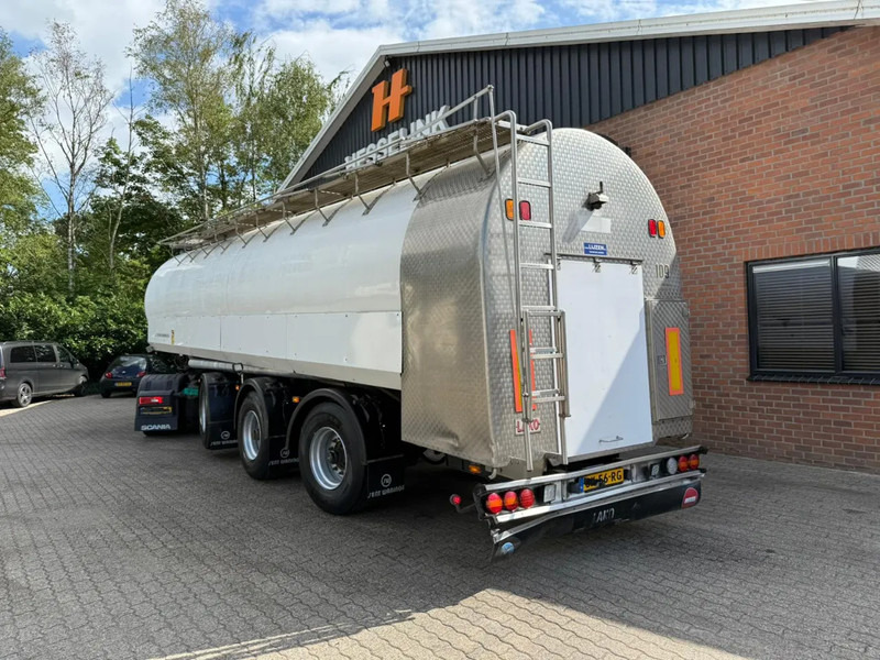 Lako T344-RMO RVS/Edelstahl Melk/Milch/Food/Lebensmittel 2X Stuuras - Semi-remorque citerne: photos 2 Lako T344-RMO RVS/Edelstahl Melk/Milch/Food/Lebensmittel 2X Stuuras - Semi-remorque citerne: photos 2