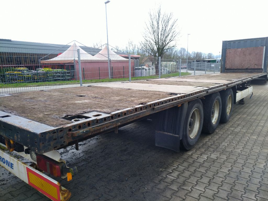 Krone SDP27 TwistLocks 40"+ 20" BPW Lift Rungentaschen Krone SDP27 TwistLocks 40"+ 20" BPW Lift Rungentaschen - Semi-remorque plateau: photos 5 Krone SDP27 TwistLocks 40"+ 20" BPW Lift Rungentaschen Krone SDP27 TwistLocks 40"+ 20" BPW Lift Rungentaschen - Semi-remorque plateau: photos 5