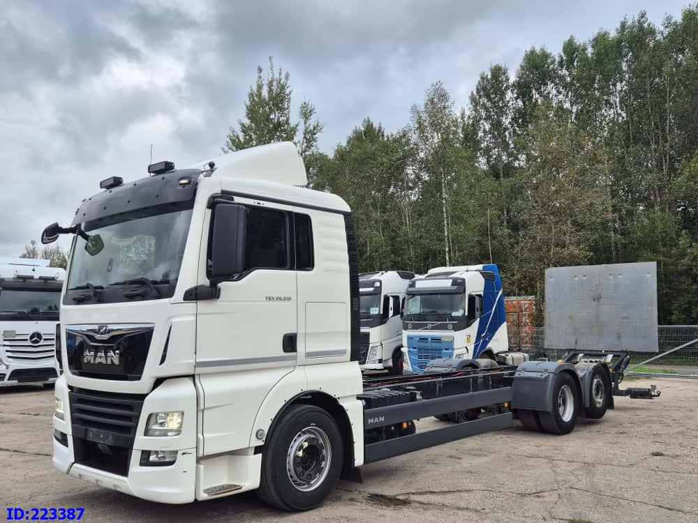 MAN TGX 26.510 WB 5900 6X2 Steering axle - Châssis cabine: photos 1 MAN TGX 26.510 WB 5900 6X2 Steering axle - Châssis cabine: photos 1