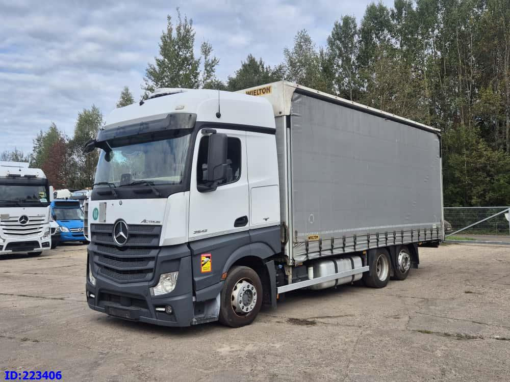 MERCEDES-BENZ Actros 2542 6x2 Euro6 - Camion à rideaux coulissants: photos 1 MERCEDES-BENZ Actros 2542 6x2 Euro6 - Camion à rideaux coulissants: photos 1