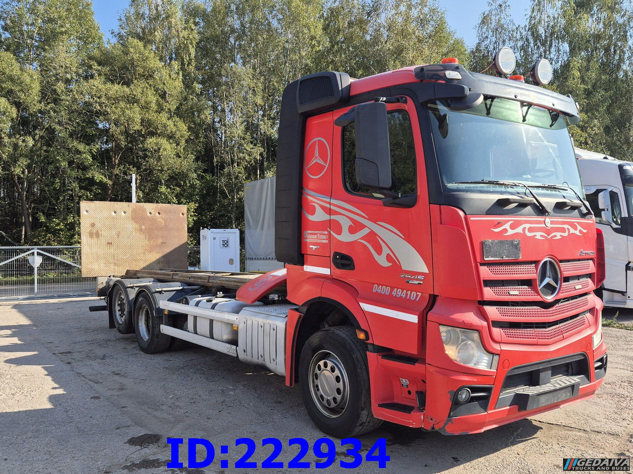 MERCEDES-BENZ Actros 2545 6x2 Euro5 - Châssis cabine: photos 3 MERCEDES-BENZ Actros 2545 6x2 Euro5 - Châssis cabine: photos 3