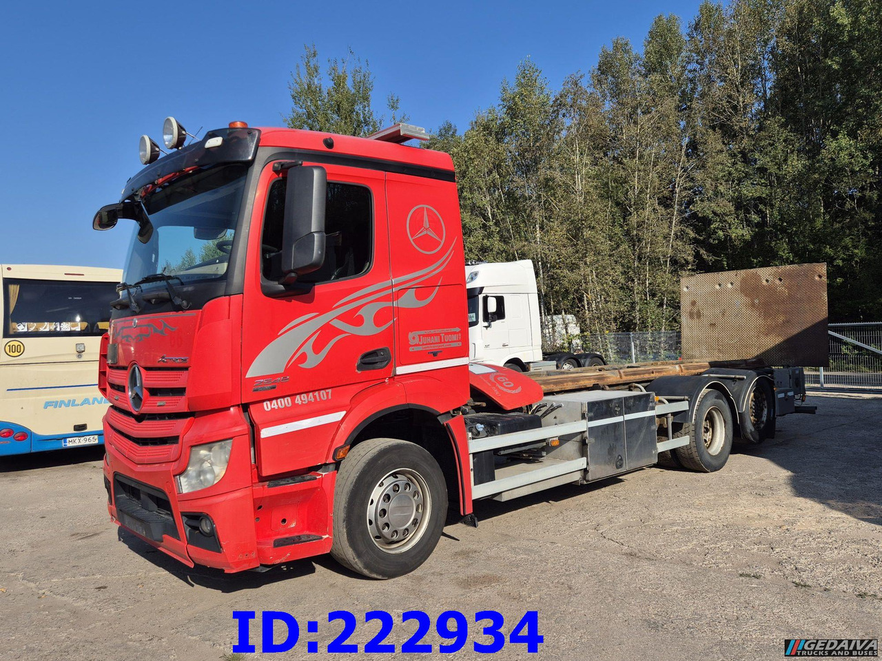 MERCEDES-BENZ Actros 2545 6x2 Euro5 - Châssis cabine: photos 1 MERCEDES-BENZ Actros 2545 6x2 Euro5 - Châssis cabine: photos 1