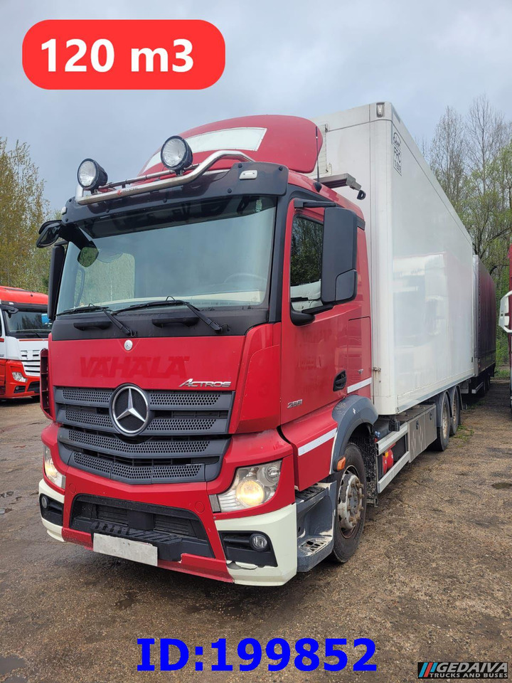 MERCEDES-BENZ Actros 2551 6x2 Euro5 + tilt trailer - Camion fourgon: photos 5 MERCEDES-BENZ Actros 2551 6x2 Euro5 + tilt trailer - Camion fourgon: photos 5