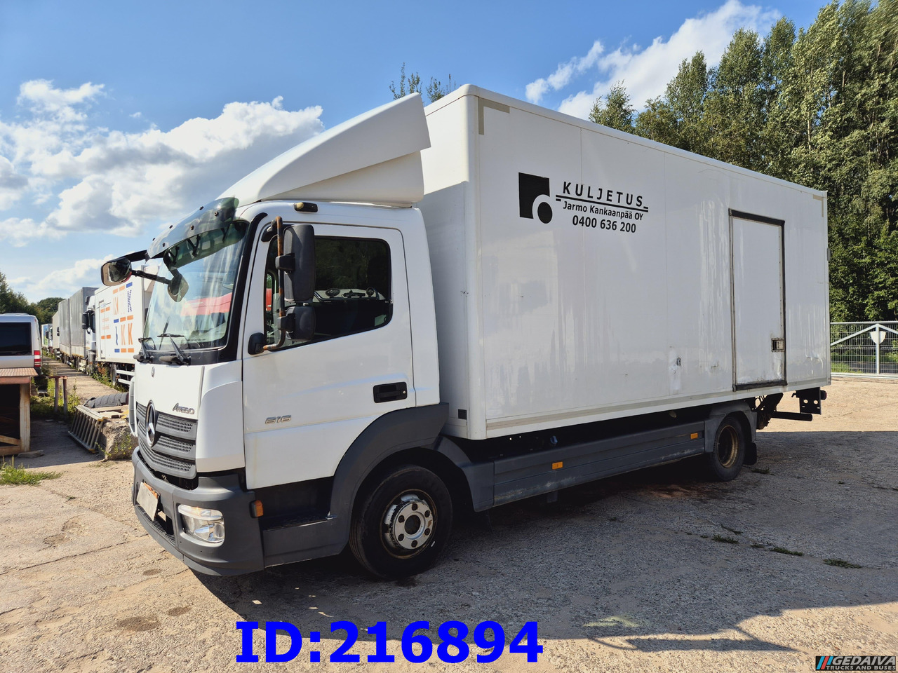 MERCEDES-BENZ Atego 818 Euro6 - Camion isothermique: photos 1 MERCEDES-BENZ Atego 818 Euro6 - Camion isothermique: photos 1