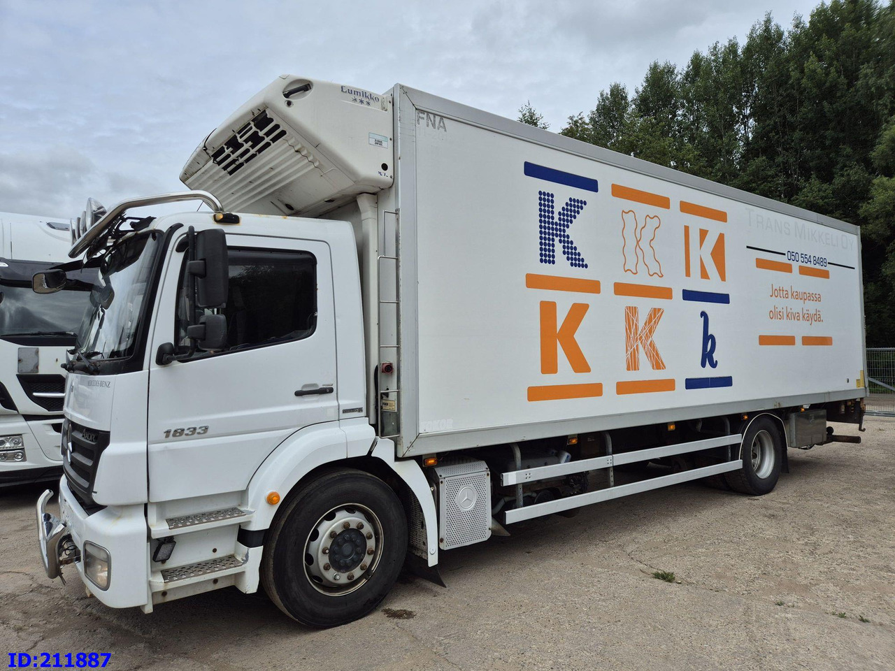 MERCEDES-BENZ Axor 1833 - Manual - Camion frigorifique: photos 1 MERCEDES-BENZ Axor 1833 - Manual - Camion frigorifique: photos 1