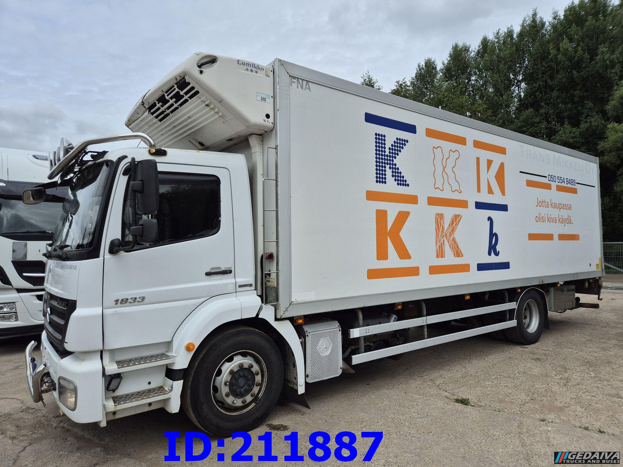 MERCEDES-BENZ Axor 1833 - Manual - Camion frigorifique: photos 1 MERCEDES-BENZ Axor 1833 - Manual - Camion frigorifique: photos 1