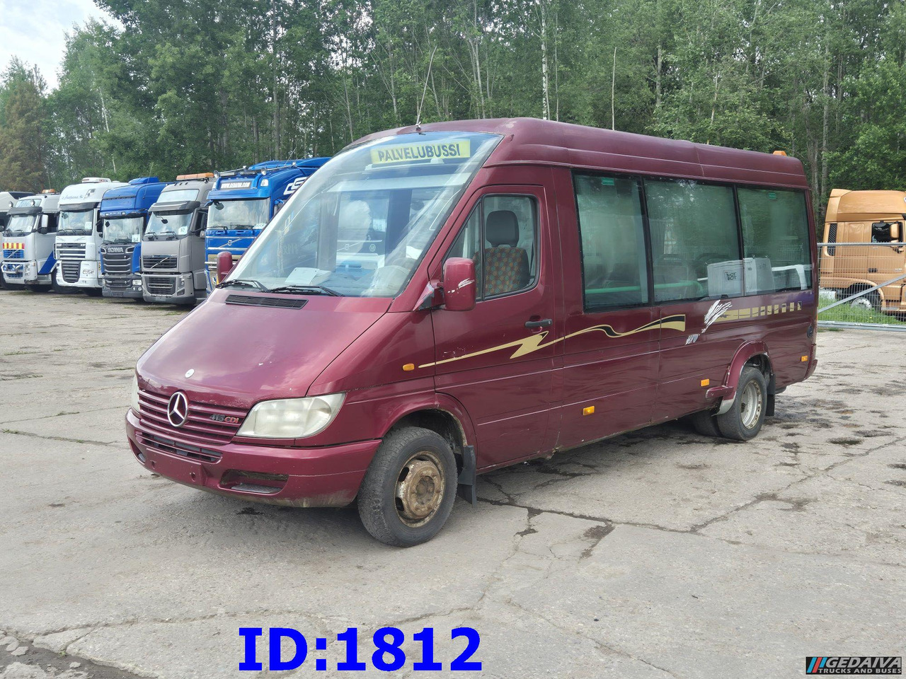 MERCEDES-BENZ Sprinter 413 - 17 Place - Minibus, Transport de personnes: photos 4 MERCEDES-BENZ Sprinter 413 - 17 Place - Minibus, Transport de personnes: photos 4