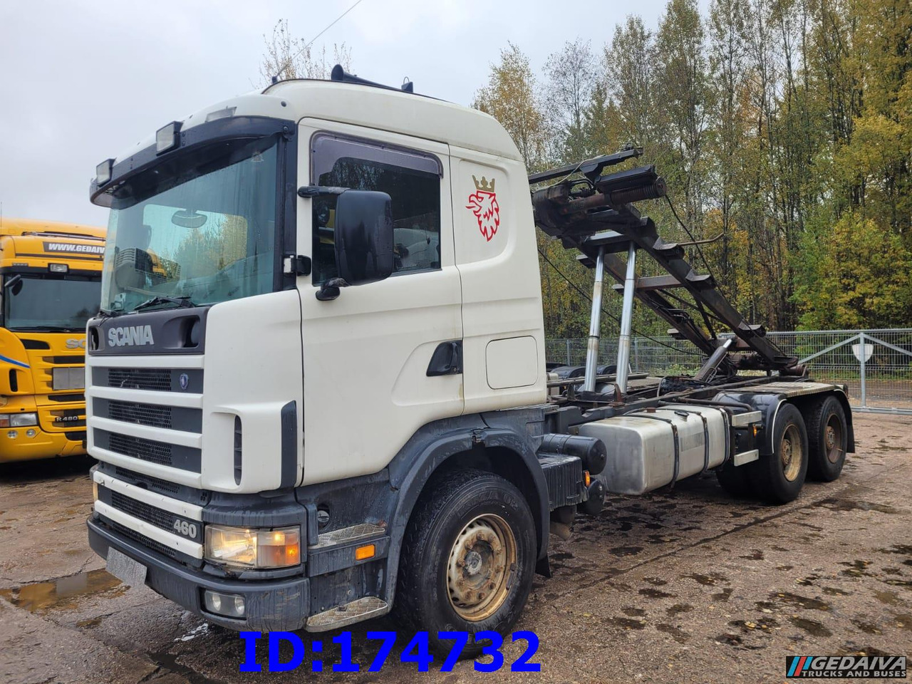 SCANIA 144 - 6x4 - Full Steel - Big Axles - 3 Pedals - Camion - système de câble: photos 1 SCANIA 144 - 6x4 - Full Steel - Big Axles - 3 Pedals - Camion - système de câble: photos 1