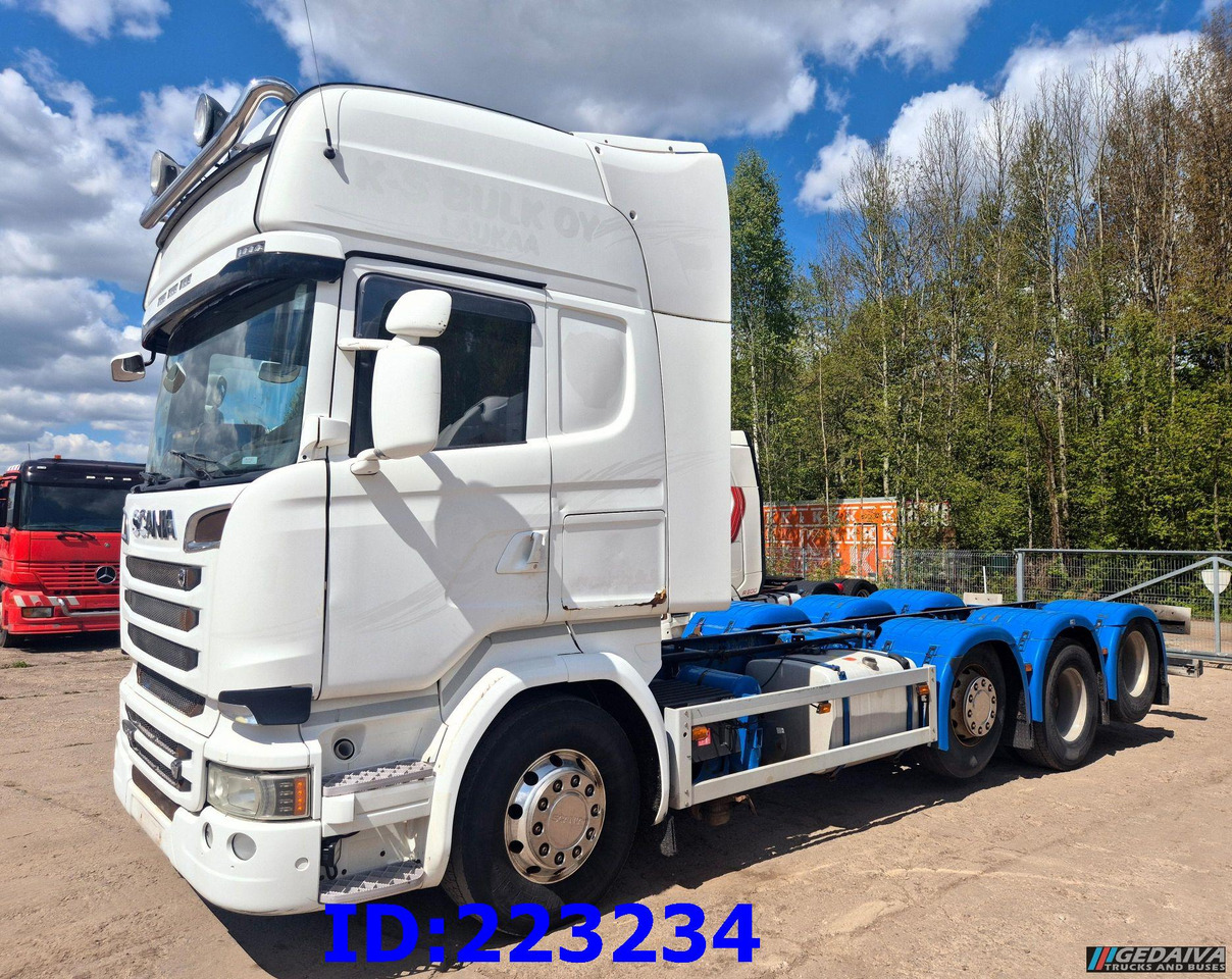 SCANIA R580 8X2 - Steering axle - Euro6 - Châssis cabine: photos 1 SCANIA R580 8X2 - Steering axle - Euro6 - Châssis cabine: photos 1