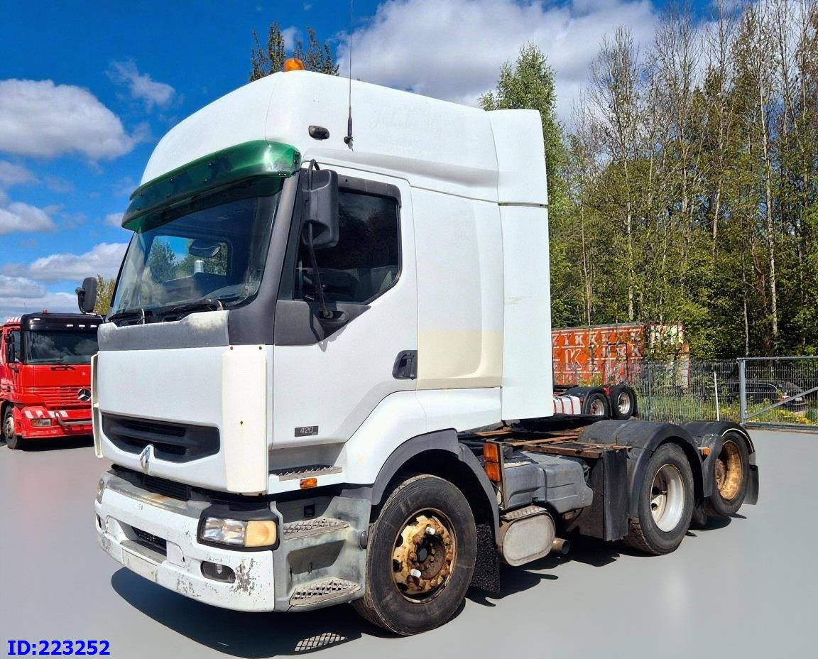RENAULT Premium 420 6x2 Manual - Tracteur routier: photos 1 RENAULT Premium 420 6x2 Manual - Tracteur routier: photos 1