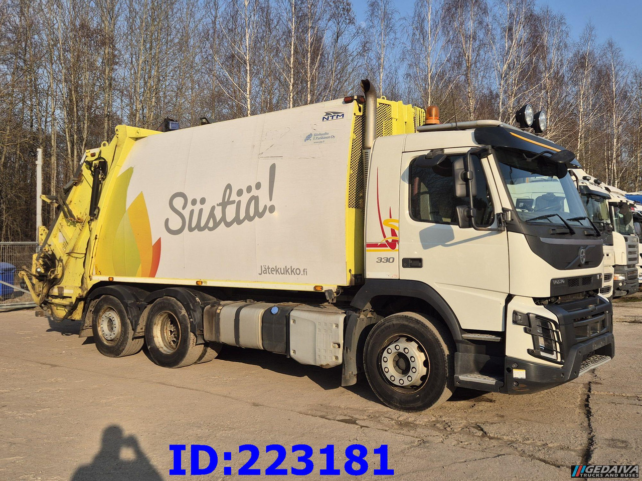 VOLVO FMX 11 330HP 6x2 (Steering axel) - Euro6 - Benne à ordures ménagères: photos 3 VOLVO FMX 11 330HP 6x2 (Steering axel) - Euro6 - Benne à ordures ménagères: photos 3