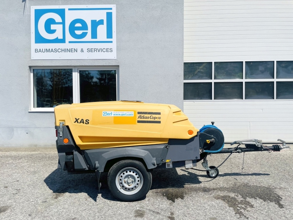 Atlas Copco XAS67 (4018) - Compresseur d'air: photos 1 Atlas Copco XAS67 (4018) - Compresseur d'air: photos 1