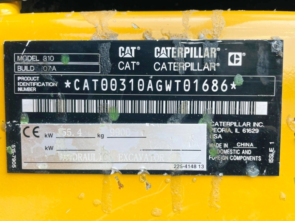 Caterpillar 310 (4011) - Mini pelle: photos 4 Caterpillar 310 (4011) - Mini pelle: photos 4