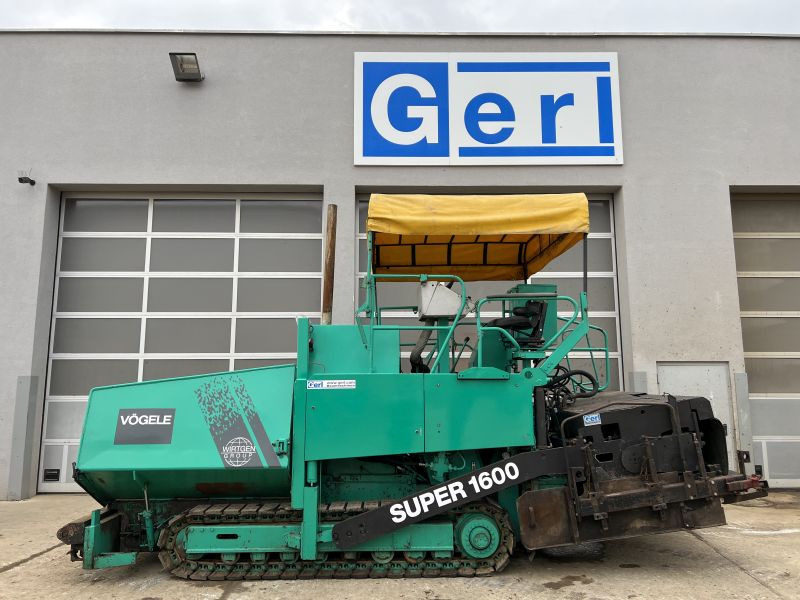 Vögele Super 1600 Typ 6-72 (110419) - Finisseur: photos 1 Vögele Super 1600 Typ 6-72 (110419) - Finisseur: photos 1