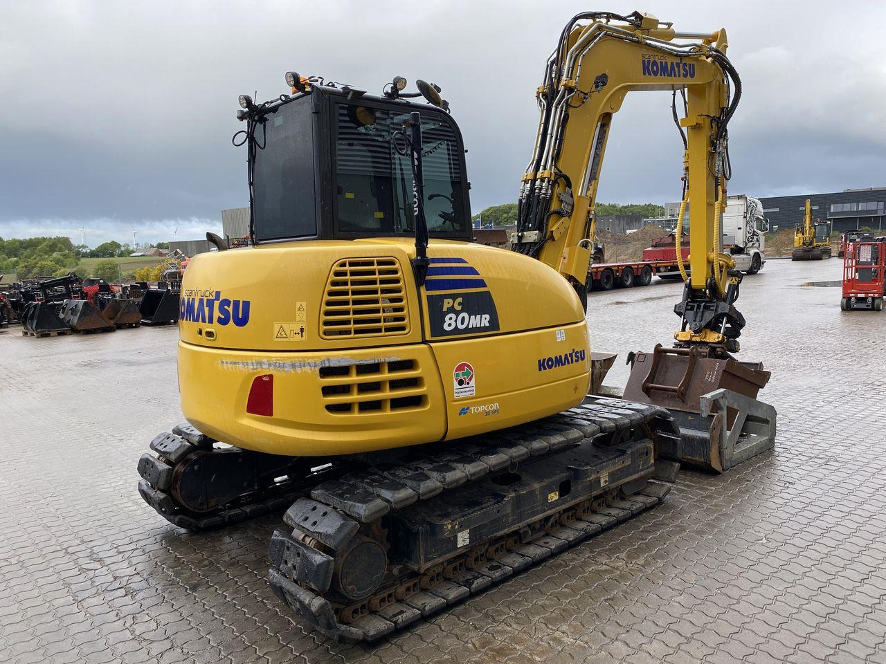 Komatsu PC80MR-5EO - Mini pelle: photos 4 Komatsu PC80MR-5EO - Mini pelle: photos 4