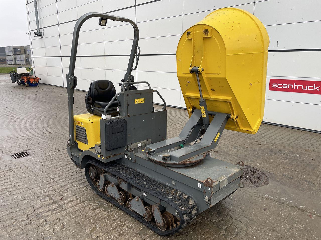 Tombereau sur chenilles Wacker Neuson DT15: photos 10 Tombereau sur chenilles Wacker Neuson DT15: photos 10