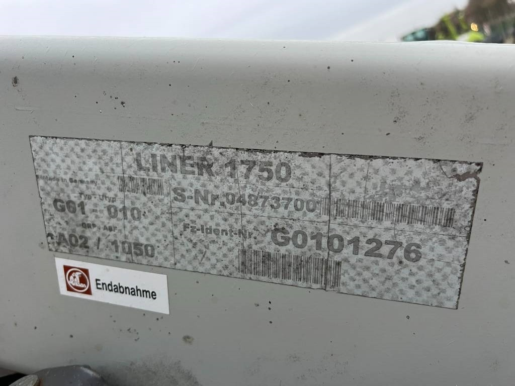 Faneuse Claas Liner 1750: photos 9 Faneuse Claas Liner 1750: photos 9