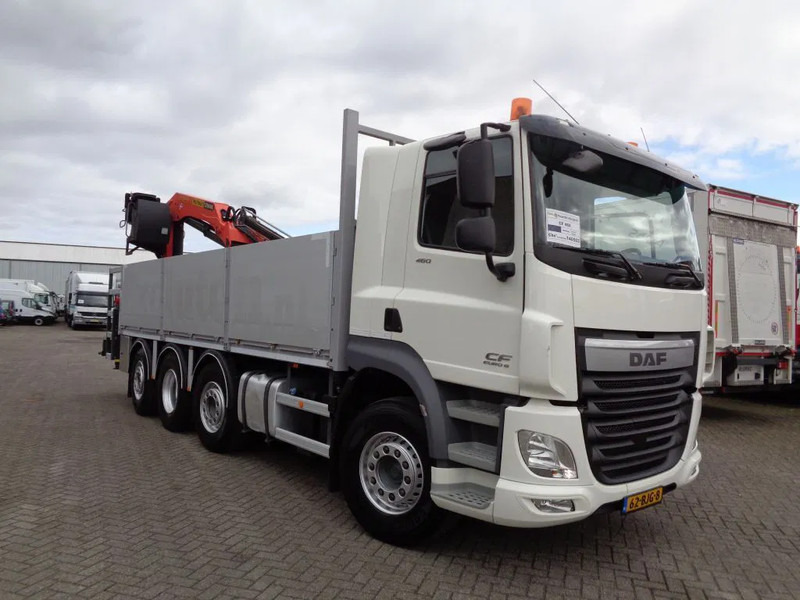 DAF CF 460 Combi Pacton MXD220 + 8X2 + Manual + Euro 6 + Palfinger PK 18500 - Camion plateau, Camion grue: photos 2 DAF CF 460 Combi Pacton MXD220 + 8X2 + Manual + Euro 6 + Palfinger PK 18500 - Camion plateau, Camion grue: photos 2