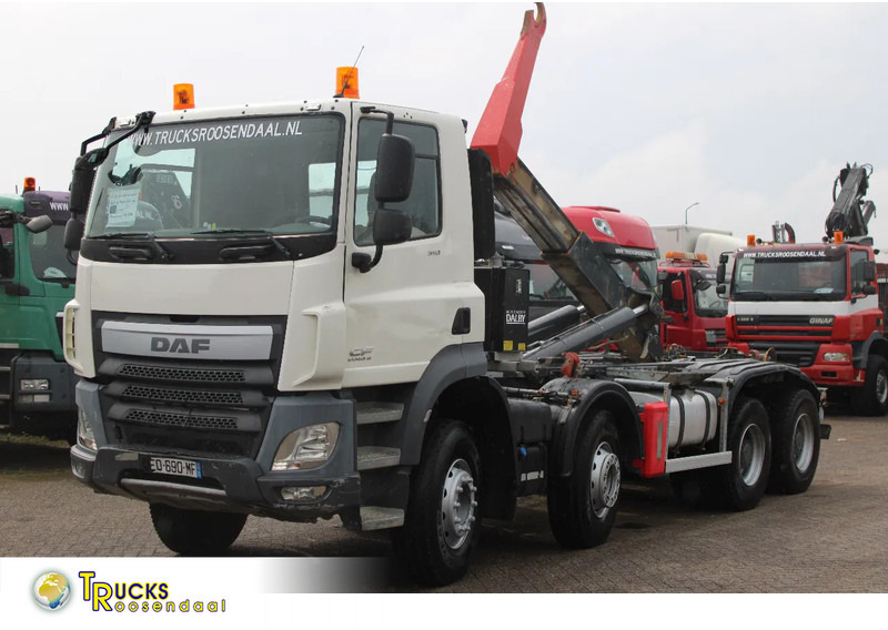 DAF CF 510 + 8X4 + HOOK 26TON + PERFCET CONDITION + 2X IN STOCK - Camion ampliroll: photos 1 DAF CF 510 + 8X4 + HOOK 26TON + PERFCET CONDITION + 2X IN STOCK - Camion ampliroll: photos 1