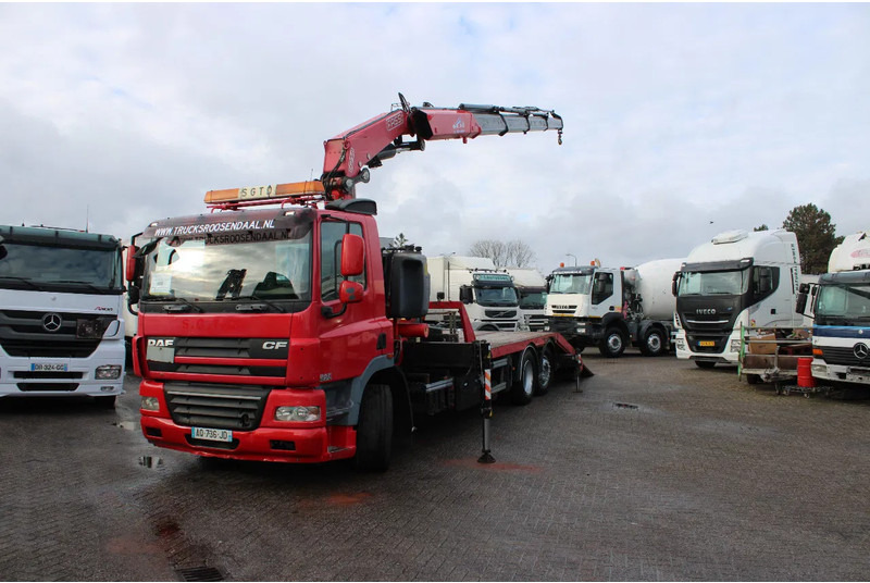DAF CF 85.410 + FASSI 33ton + transporter edition + winch hydrolic + 6x2 + remote E5 - Camion grue: photos 3 DAF CF 85.410 + FASSI 33ton + transporter edition + winch hydrolic + 6x2 + remote E5 - Camion grue: photos 3