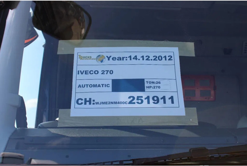 Benne à ordures ménagères Iveco Stralis 270 CNG + GARBAGE + EURO 5 + 6X2 + RETARDER: photos 18