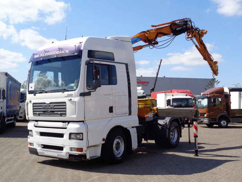 Camion grue MAN TGA 18.430 Effer 20600 24m + FLYJIB + winch + long reach + Euro 3 + REMOTE: photos 16