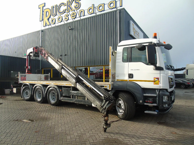 MAN TGS 35.460 + 8X4 TRIDEM + PALFINGER 23001EH + EURO 6 + REMOTE - Camion grue: photos 5 MAN TGS 35.460 + 8X4 TRIDEM + PALFINGER 23001EH + EURO 6 + REMOTE - Camion grue: photos 5