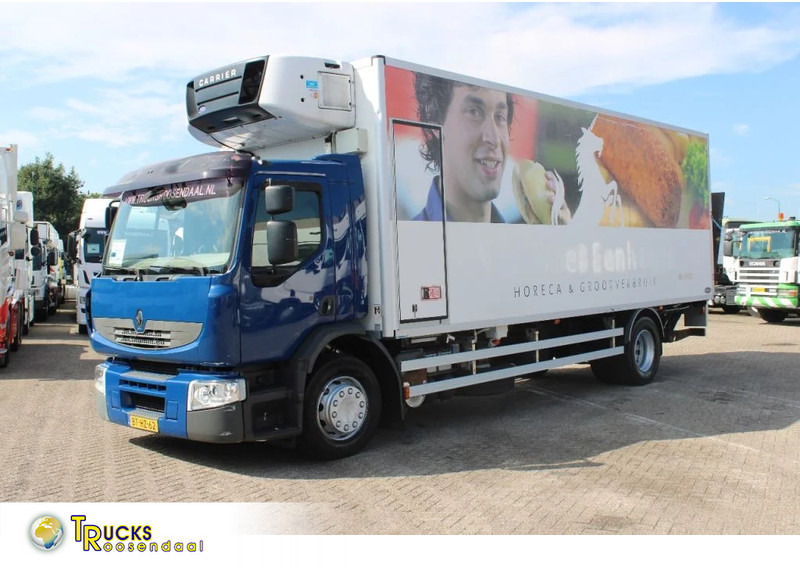 Renault Premium 280 + Euro 5 + Carrier Supra 950Mt + Dhollandia Lift - Camion frigorifique: photos 1 Renault Premium 280 + Euro 5 + Carrier Supra 950Mt + Dhollandia Lift - Camion frigorifique: photos 1