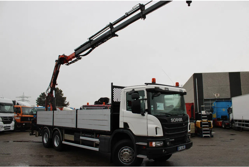 Scania P410 + atlas 190 4x hydrolic + 6x4 remote + EURO 6 + SPRING SUSPENSION - Camion grue: photos 3 Scania P410 + atlas 190 4x hydrolic + 6x4 remote + EURO 6 + SPRING SUSPENSION - Camion grue: photos 3