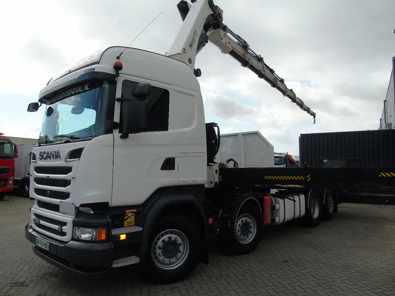 Scania R 520 + HIAB XS 622-E8x HIPRO + EURO 6 + V8 + 8x2 STEERING + REMOTE - Camion grue: photos 2 Scania R 520 + HIAB XS 622-E8x HIPRO + EURO 6 + V8 + 8x2 STEERING + REMOTE - Camion grue: photos 2