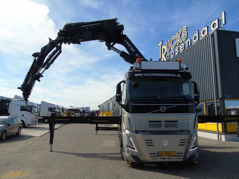 Volvo FH 500 + HIAB X-HIPRO 1058 E-8 + JIB 175X-5 + 8x2 + FIRST OWNER - Camion grue: photos 2 Volvo FH 500 + HIAB X-HIPRO 1058 E-8 + JIB 175X-5 + 8x2 + FIRST OWNER - Camion grue: photos 2