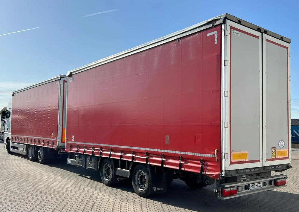 MAN TGX 26.470 z przyczepą Redos - Camion à rideaux coulissants, Remorque rideaux coulissants: photos 4 MAN TGX 26.470 z przyczepą Redos - Camion à rideaux coulissants, Remorque rideaux coulissants: photos 4